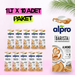 Alpro Barista Badem Sütü 1 lt x 10 Adet