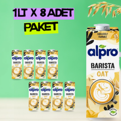 Alpro Barista Yulaf Sütü 1 lt x 8 Adet