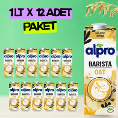 Alpro Barista Yulaf Sütü 1 lt x 12 Adet