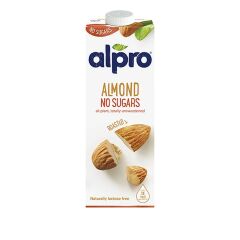 Alpro Şekersiz Badem Sütü 1 lt x 4 Adet