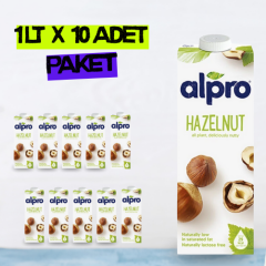 Alpro  Fındık Sütü 1 lt x 10 Adet