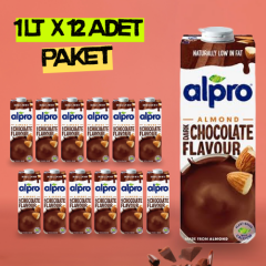 Bitter Çikolata & Badem x 12 Adet
