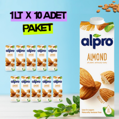 Alpro Orijinal Badem Sütü 1 lt x 10 Adet