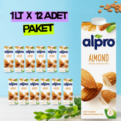Alpro Orijinal Badem Sütü 1 lt x 12 Adet