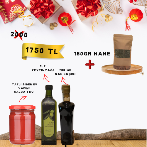 Tatlı Biber, Nar Ekşisi, Zeytin yağı