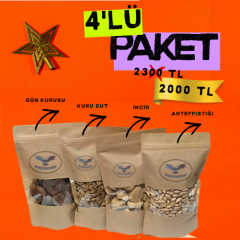 4 ' lü Paket (500 'er gram )