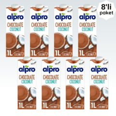 Alpro Çikolata Hindistan Cevizi Sütü 1 lt x 8 Adet