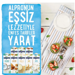 Alpro Şekersiz Badem Sütü 1 lt