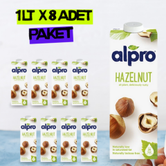 Alpro  Fındık Sütü 1 lt x 8 Adet