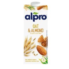 Alpro Yulaf & Badem Sütü 1 lt  x 12 Adet